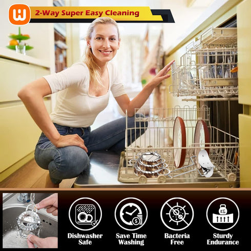 Dumplings Maker 8 PCs Stainless Steel, Empanada Press Mold Set and Cutter for Chinese Wonton Pie Ravioli Pierogi, Gyoza Dough Pastry Wrappers Pot Stickers Skin Manual Stuffing Spoon Flour Ring Tools