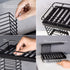 Sink Caddy, Mlesi Kitchen Sink Caddy Organizer Countertop Sponge Brush Soap Holder with Drain Pan,Soap Dispenser Caddy Organizer Rust-Proof Black