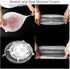 12PCS Round and Square Silicone Stretch Lids,BPA Free Different Sizes Bowl Lids Food Cover Reusable Keep Food Freshing