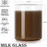 Thin Drinking Glasses Set of 4,15oz Cocktail Glass Set,Low ball Glasses for Water,Juice,Milk,Cocktails, Beer and More, Elegant Bar Glassware,Lead-Free whiskey Glasses,Glass Drink Tumblers (15 OZ)