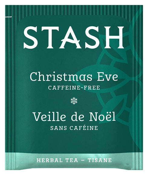 Stash Tea Christmas Eve Herbal Tea - Naturally Caffeine Free, Non-GMO Project Verified Premium Tea with No Artificial Ingredients, 100 Count (BULK PACKAGING)