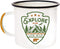 Enamel Camping Mug Travel Cup - Morning Coffee Mug, 16oz (455ml) Larger Than The Competition - Eco Friendly, Tin Cup Campfire Mug For Outdoors, Zero Plastic Wanderlust Travel Cup For The Happy Camper!