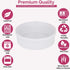 Souffle Dish Ramekins for Baking 48 Oz, 1.5 Quart Large Ceramic Oven Safe Round Fluted Ramekin Bowl with Mini Condiment Spoon for Soufflé Pot Pie Casserole Pasta Roasted Vegetables Baked Desserts