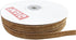 QIANF Vintage Khaki Velvet Ribbon, 3/8 Inch X 25Yd