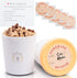 Ice Cream Containers (2-Pack-1 Quart each), Containers for Homemade Ice Cream, Gelato and Sorbet-Storage Containers with tight fitting Easy Remove Silicone Lids