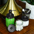 Mason Jar Bathroom Accessories Set 4 Pcs Black Soap Dispenser Toothbrush Holder Sets Rustic Farmhouse Decor