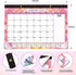 LABUK 2022 Desk Calendar, 12 Months Wall Calendar Planner 17" x 12" Desktop Pad from January 2022 to December 2022, Daily Schedule Organizer for School Office Home Planning