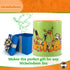 Silver Buffalo Nickelodeon 90™s Logo and Characters Ceramic Mug, 14 Ounces