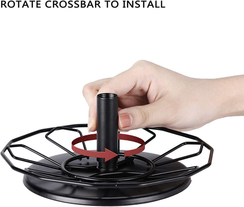 Flagship for Keurig Pod Holder K cup Carousel Coffee Pod Holder Stand Black Metal 5 Tier 35 Pods