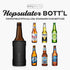 BrüMate Hopsulator BOTT'L - Insulated Beer Bottle Cooler for 12 Oz Bottles - Double-walled Stainless Steel - Perfect for Travel & Keeping Drinks Cold Outdoors (Aqua)