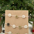 Zoe Frances Designs Pom Pom Garland Christmas | Neutral Christmas Decorations | Christmas Pom Pom Garland for Christmas Tree | Felt Ball Garland Christmas