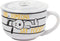 Silver Buffalo Peanuts Snoopy and Woodstock Ceramic Soup Mug with Vented Plastic Lid, 24 Ounces