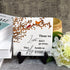 Memorial Gifts for Loss of Mother Loss of Husband Sympathy Gift in Memory of Mom Father Memorial Tile with Black Wood Stand - Condolence/Remembrance/Bereavement/Grief Gifts