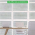 Coavas Window Privacy Film Blinds Frosted Glass Film Sun UV Blocking Static Clings Non-Adhesive Heat Control Home Office Decorative Stickers Bathroom Door Covering(17.5 x 118.1 Inch, Pure)