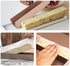 U Shape Cranberry Biscuit Mold DIY Non Stick Cookie Mold Long Biscuit Boxes Mold Rectangle Cake Pans Tray for Baking Cake Bread Cookies(Gold)