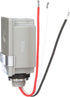 Woods 59410WD Outdoor Hardwired Stem Mount Light Control Sensor with Photocell,Gray
