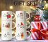 14OZ Large Christmas Coffee Mug Set of 6- Vacation Movie Tea Milk Hot Chocolate Cocoa Cups, Family Holiday Gifts Baskets For Friends Teacher Coworker