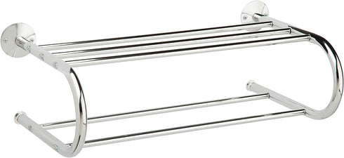 Honey-Can-Do Wall Mount Towel Rack BTH-09207 Chrome