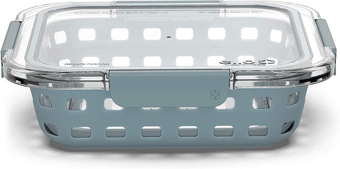 Ello Duraglass Baking Dish, 8x8-2Qt, Polar Grey