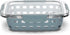 Ello Duraglass Baking Dish, 8x8-2Qt, Polar Grey