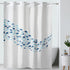 Hookless Printed Peva Shower Curtain, 71 X 74, Blue