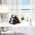 PENGKE Wine Rack Freestanding Wine Rack,6 Bottles Countertop Free-Stand Wine Storage Holder Protector for Red White Wine,Black