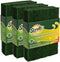 Scrub-It Scouring Pads - Heavy Duty Household Cleaning Scrubber with Non-Scratch Anti-Grease Technology - Reusable €“ Green - 4 Pack (X3) Total 12 Pads (12)