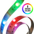 Xtreme USB Powered Sound Reactive LED Light Strip with 8 Unique Colors, 8 Color Changing Modes, Preinstalled Adhesive Back and Included IR Remote 6.6ft