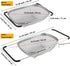 Over The Sink Stainless Steel Oval Colander with Expandable Rubber Grip Handles Strainers, Fine Mesh Strainer Basket Kitchen 6 Quart Colander for Strain, Drain, Rinse Fruits, Vegetables