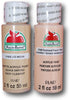 Apple Barrel Acrylic Paint Flesh Tones Set - Lite Mocha & Sunkissed Peach (2 Ounces Each)