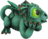 World of Wonders Playful Protectors Series Dreamland Dragons | Collectible Dragon Figurine with Birth Certificate | Fantasy Home Decor Accent | 6inch Dragon Statue - Jade
