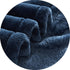 Navy Blue Flannel Fleece Blanket King Size, Ultra Soft Warm Fuzzy Plush Blanket for Bed Couch Travel Camping 90 x 108 inch