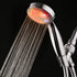 KAIREY Led Shower Head 7 Color Light Change Automatically Handheld Showerhead Polished Chrome with 60 Inches Stainless Steel Hose and Adjustable Bracket
