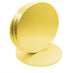 MR.FOAM 12 Inch Cake Board Drums Round, 5PCS Cake Boards Rounds Sturdy 1/2 inch Thick for Heavy Or Multi-Tiered Cakes Gold Pizza Base Disposable Cake Drums, Corrugated Paper Board (Gold)