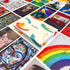 Sumairu Aesthetic Picture Collage Kit for Wall 50 Pcs Street Art Pictures for Wall Collage | Premium Aesthetic Photo Collage Kit for Bedroom Wall Art Decor | 4 x 6-inch Postcards