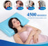SEONSURO Memory Foam Gel Pillow for Sleeping Standard Size, Ventilated Cooling Bed Pillows with Washable Cover 1pack, Supportive Pillow for Stomach, Side and Back Sleepers, CertiPUR-US, White