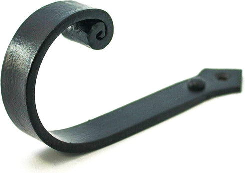 Hand Forged Curved Pointed Single Hook