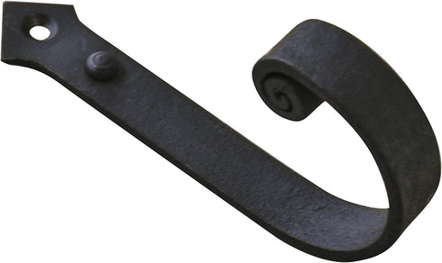 Hand Forged Curved Pointed Single Hook