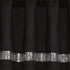 Lush Decor Night Sky Curtain Valance (Single Panel), Black and Gray
