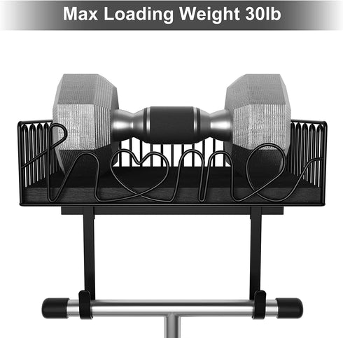 SRIWATANA Ironing Board Hanger Wall Mount, Iron and Ironing Board Holder for Laundry Room Organization and Storage - Black