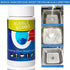 4pcs Bubble Bombs Drain Cleaner, Quick Dredge Pipeline, Powerful Sink Drain Cleaner, Magic Fast Foaming Drain Cleaner, Pipe Dredge Powder, for Kitchen Toilet Pipeline Quick Cleaning Tool ?120g*4?