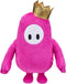 FALL GUYS Moose Toys Original Pink Bean Skin Official Collectable 8" Cuddly Deluxe Plush Toy Featuring The Gold Crown from The Ultimate Knockout Video Game, 5 Series 1 Characters