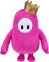 FALL GUYS Moose Toys Original Pink Bean Skin Official Collectable 8" Cuddly Deluxe Plush Toy Featuring The Gold Crown from The Ultimate Knockout Video Game, 5 Series 1 Characters