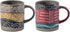 YouPeng Ancient Mayan Style Coffee Mug Set of 2, Ceramic Coffee Cups, 16oz Large Coffee Mugs, Novelty Coffee Mugs for Gift, Women, Parents, Office