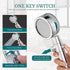 Propeller Driven Handheld Shower Head High Pressure - Shower Head Premium Turbocharged?360 Degrees Rotating Shower Head? Excellent for Low Water Pressure And Water Saving (Blue)