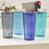 US Acrylic Caf© 32-ounce Plastic Restaurant Style Lightweight Stackable Beverage Tumblers | Reusable, BPA-free, Made in the USA, Top-rack Dishwasher Safe | Iced Tea Cups set of 12 in 4 Coastal Colors