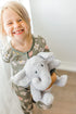 Elephant Tooth Fairy | Pillow for Girls | 10" Tooth Fairy Pillow Boy | Tooth Fairy Kit w/ Door Hanger & E-BOOK | Tooth Fairy Gifts for Girls | Tooth Holder for Tooth Fairy for Boys | Tooth Fairy Pouch