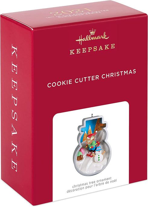 Hallmark Keepsake Christmas Ornament 2021, Cookie Cutter Christmas Mouse