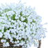 20 pcs 60 Branches White Babys Breath Flowers Bouquests Artificial Fake Gypsophila for Wedding Bridal Bouquet Garland DIY Floral Arrangement Wreath Home Office Table D©cor Centerpiece Real Touch