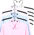 2 Pack 5 in 1 Metal Sweater Hangers Non Slip Stainless Steel Shirt Hangers Multi Layers Wardrobe Clothes Rack Heavy Duty Metal Space Saver Shirt Blouse Hanger Closet Storage Organizer